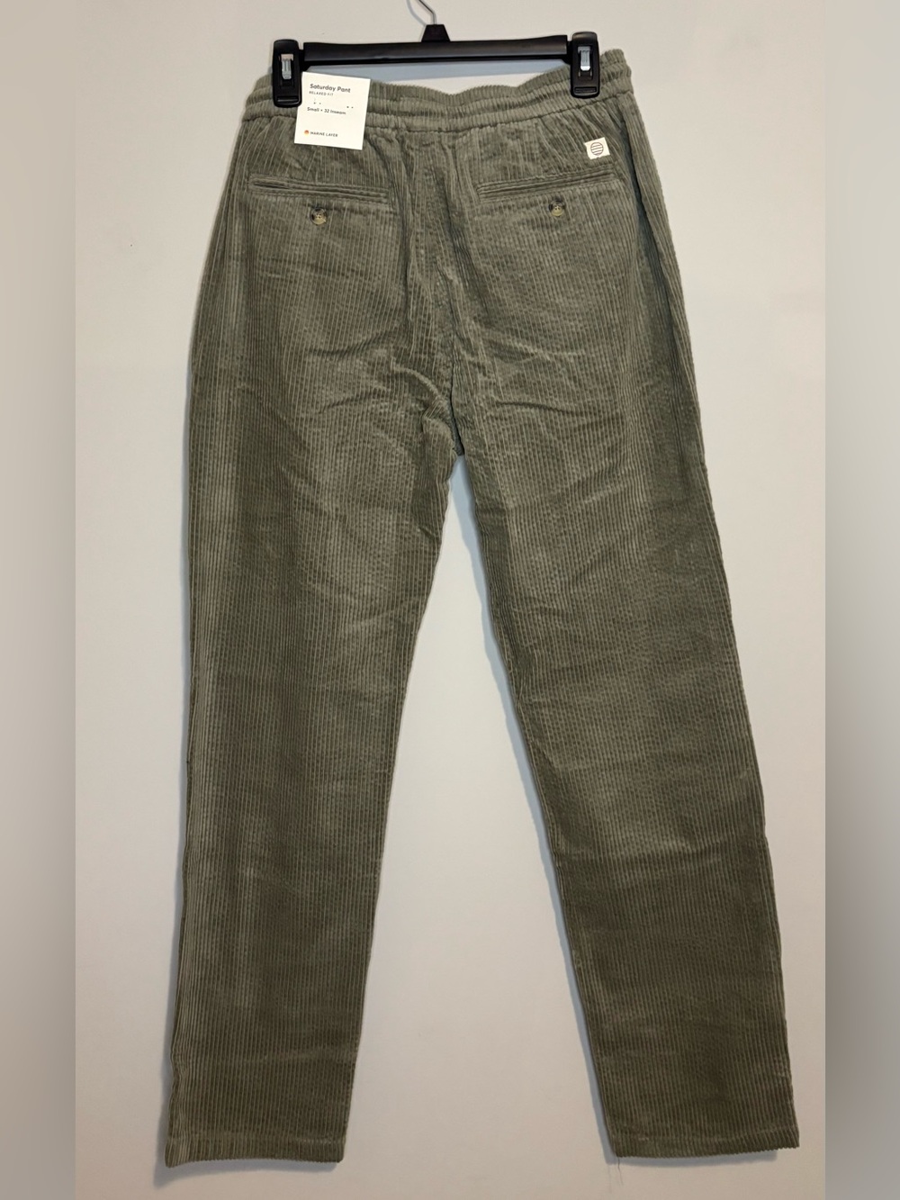 NWT - Marine Layer Saturday Pant Relaxed Fit - Size: Small - Picture 2 of 2